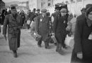 A deportation of Jews in Slovakia in 1942